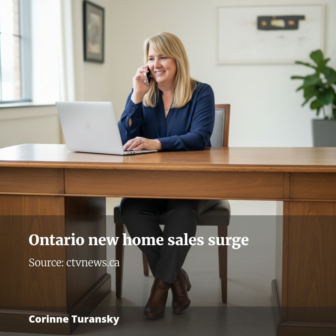 New home sales in Ontario surge in second quarter, industry says