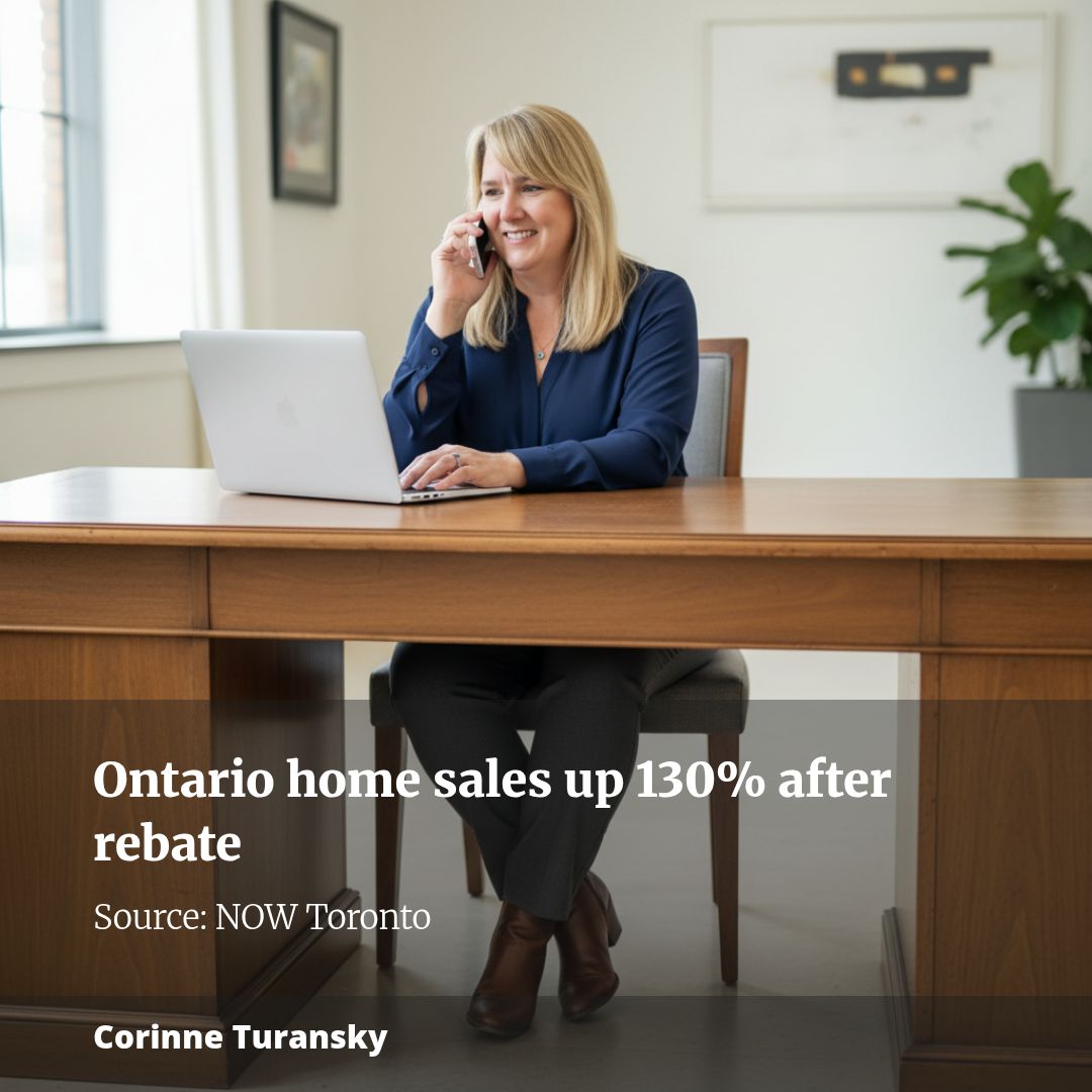 ‘The program is working’: Ontario home sales surge 130% after HST rebate