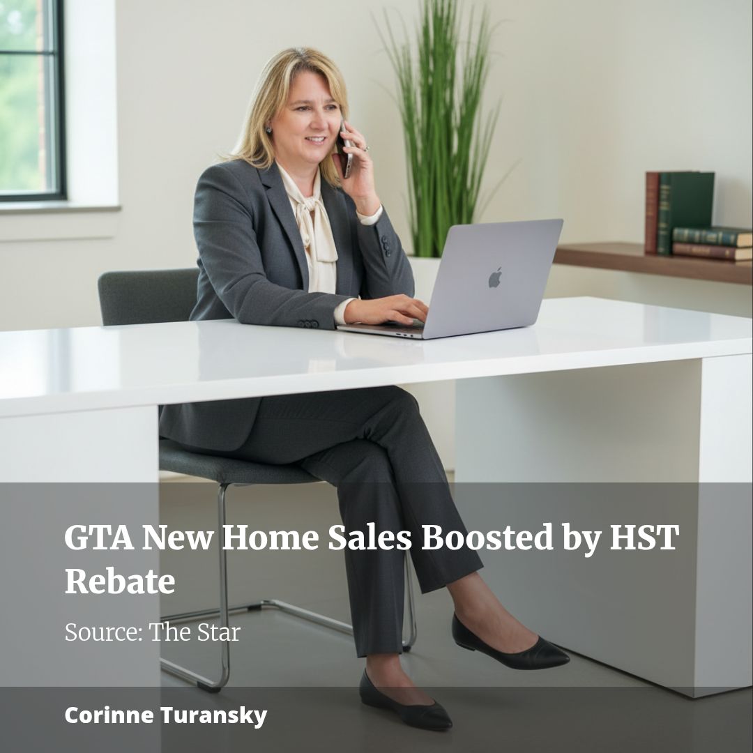 Low-rise new home sales in the GTA continue to reap the benefits of the HST rebate program in July